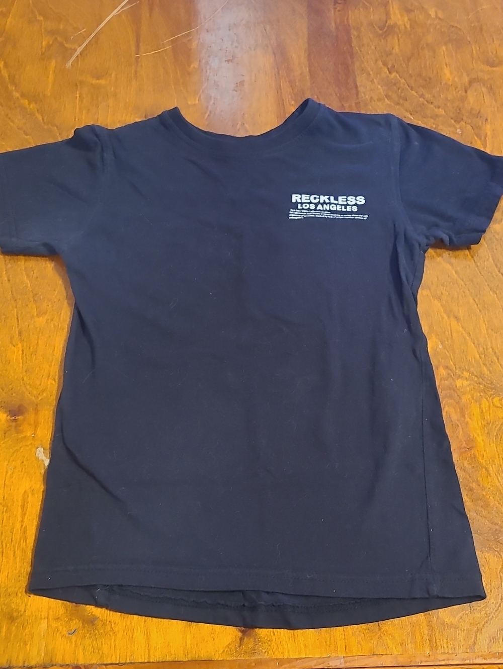 Young & Reckless Black Short Sleeve Graphic Tee